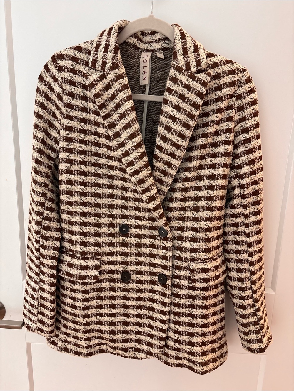 Dolan Houndstooth Blazer - Anthropologie